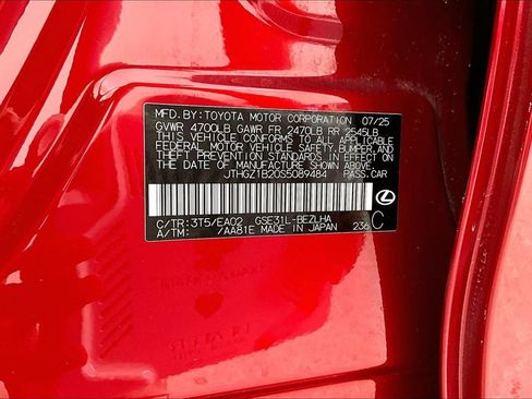 Used 2025 Lexus IS 350 F Sport w/ Navigation Package RWD image 40