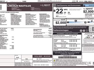 Used 2023 Lincoln Nautilus Reserve w/ Equipment Group 201A video 2