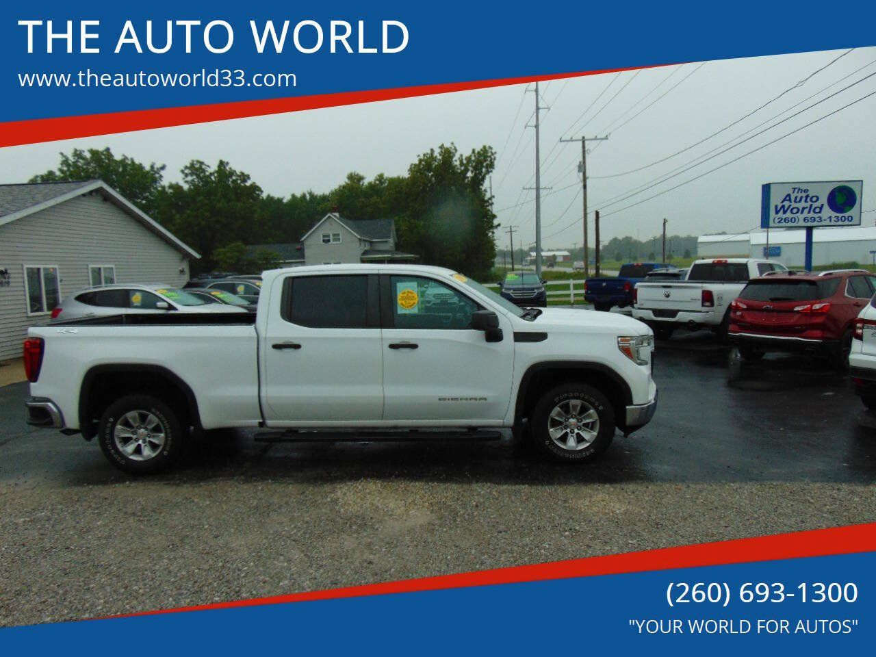 Used 2019 GMC Sierra 1500 4x4 Crew Cab w/ Convenience Package image 1