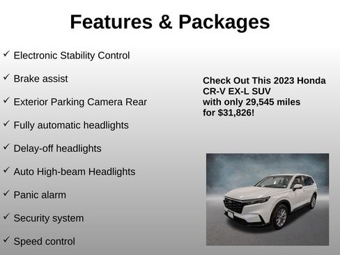 Certified 2023 Honda CR-V EX-L image 20