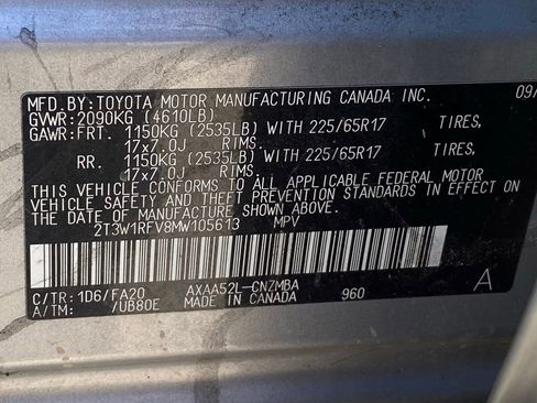 Used 2021 Toyota RAV4 XLE FWD image 33