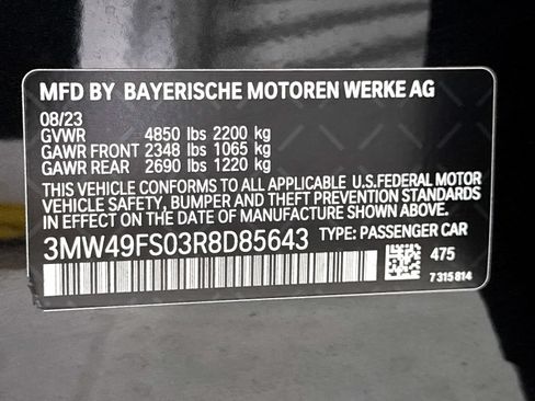 Used 2024 BMW M340i w/ Premium Package RWD image 39