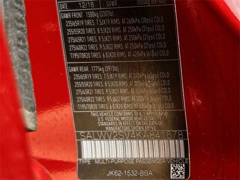 Used 2019 Land Rover Range Rover Sport HSE Dynamic image 38