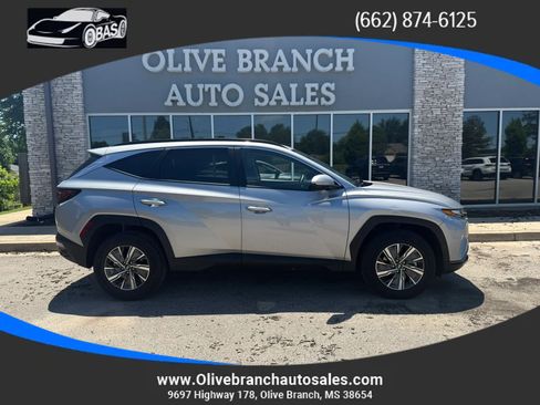Used 2024 Hyundai Tucson Blue AWD/4WD image 1