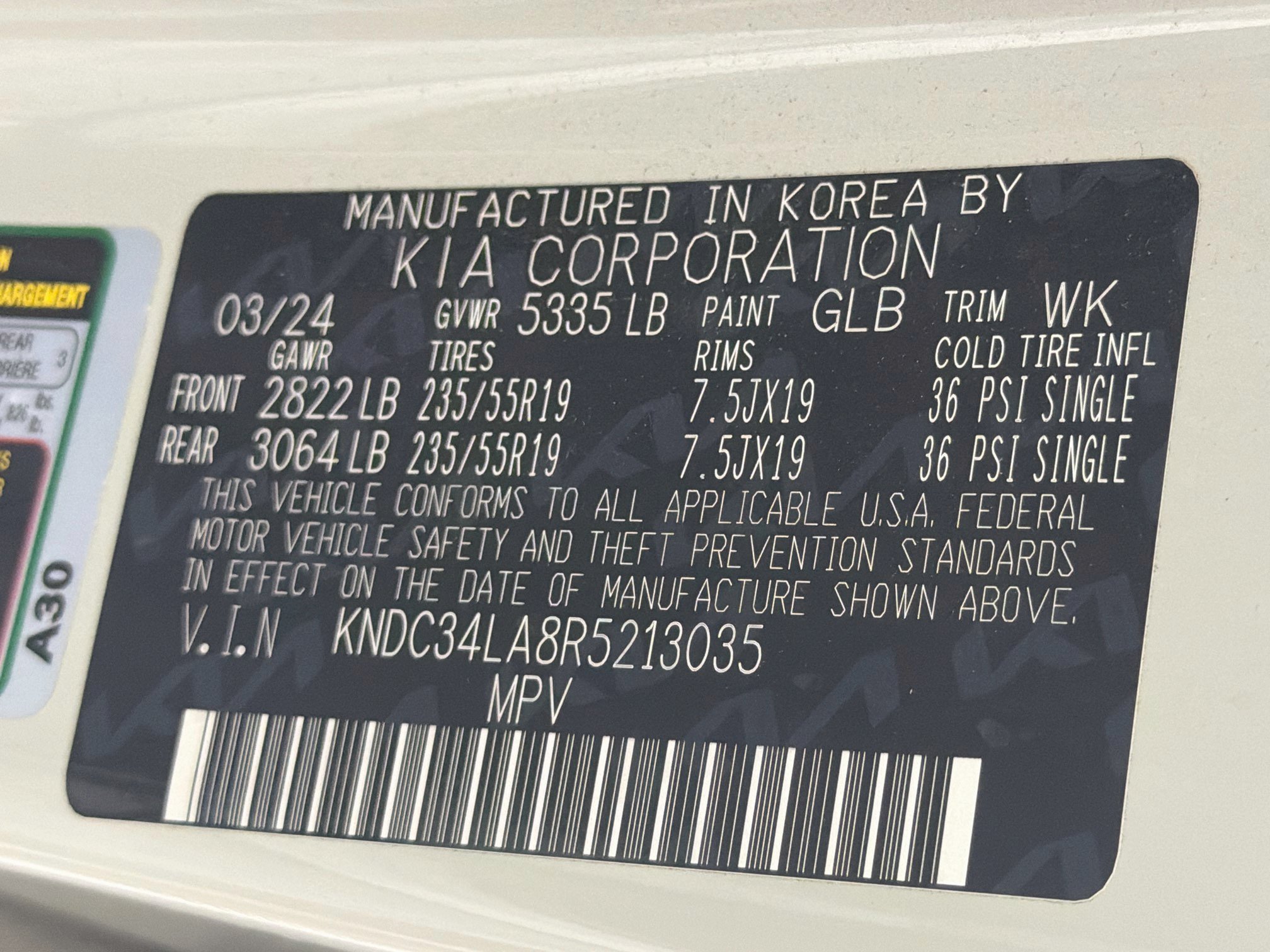 Used 2024 Kia EV6 Wind w/ Wind Technology Package RWD image 12