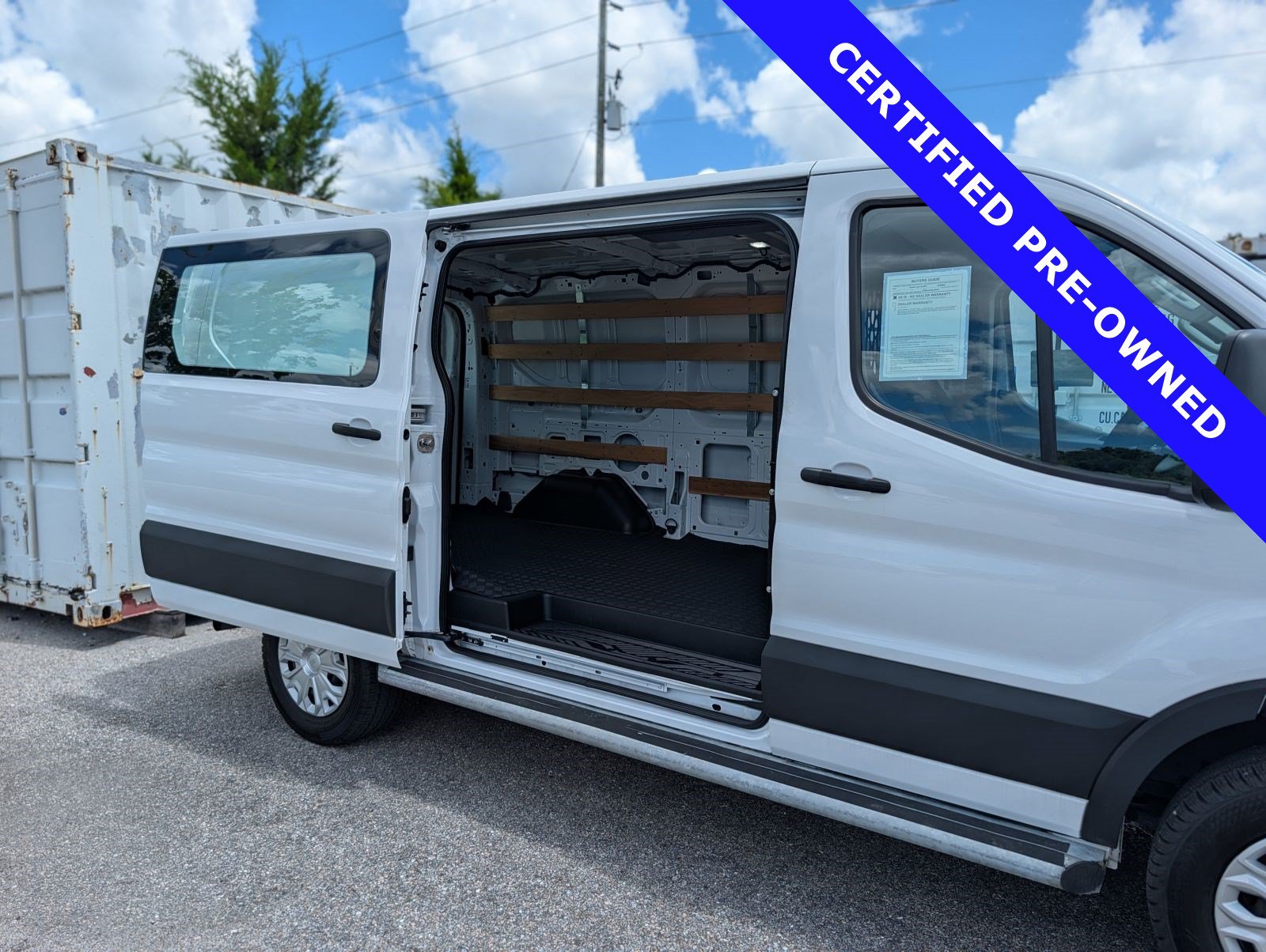 Certified 2025 Ford Transit 250 Low Roof w/ Exterior Upgrade Package RWD image 15