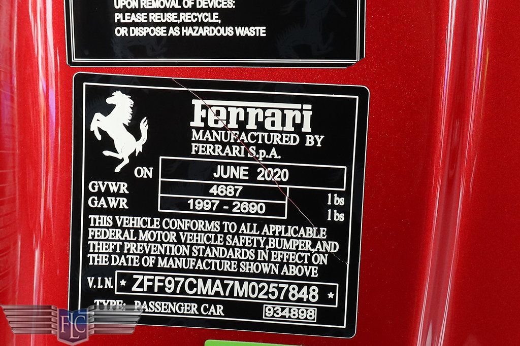 Used 2021 Ferrari 812 GTS RWD image 41
