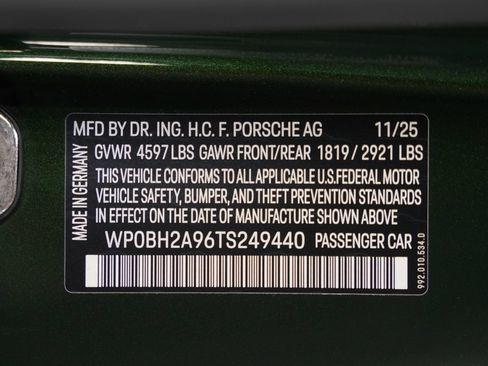 Used 2026 Porsche 911 Targa 4S AWD/4WD image 50