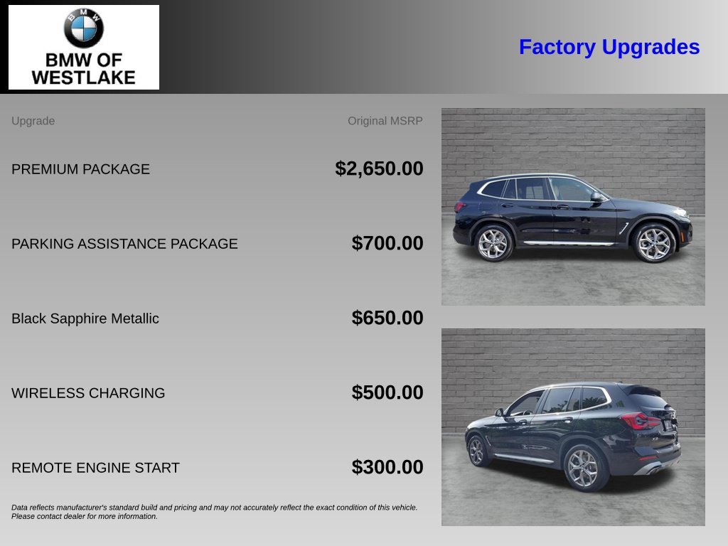 Certified 2023 BMW X3 xDrive30i AWD/4WD image 4