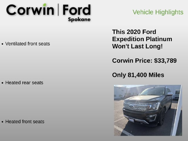 Used 2020 Ford Expedition Platinum AWD/4WD image 12