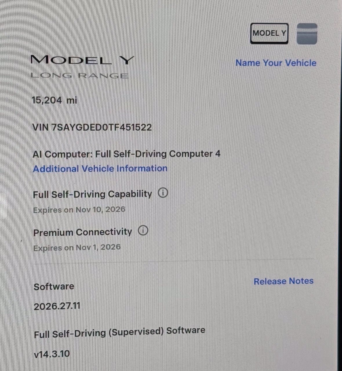 Used 2026 Tesla Model Y 2WD image 5