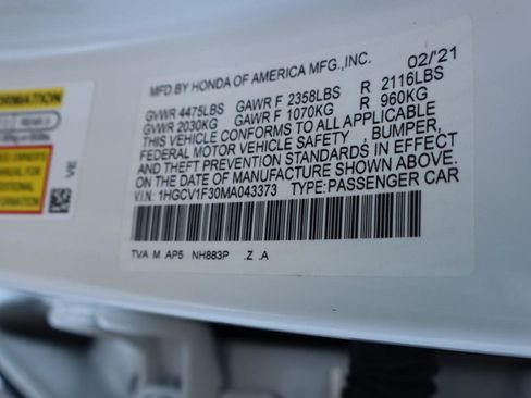 Used 2021 Honda Accord Sport image 39