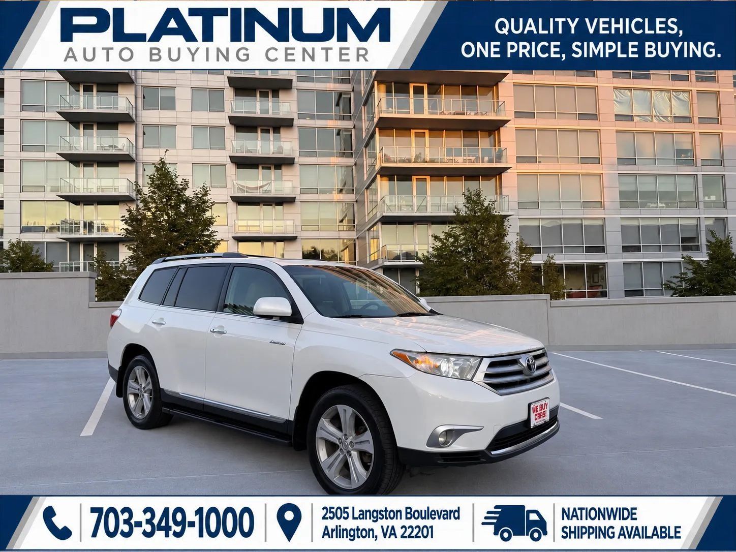 Used 2013 Toyota Highlander Limited AWD/4WD image 1
