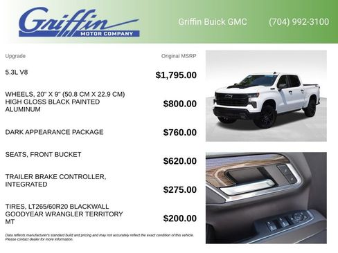 Certified 2024 Chevrolet Silverado 1500 LT Trail Boss w/ Dark Appearance Package AWD/4WD image 6
