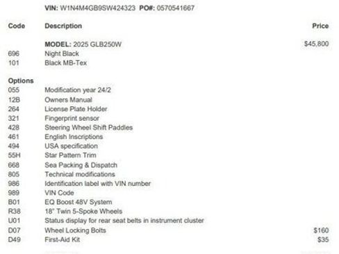 Certified 2025 Mercedes-Benz GLB 250 image 4