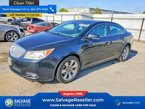 Used 2010 Buick LaCrosse CXL w/ Entertainment Package FWD image 1