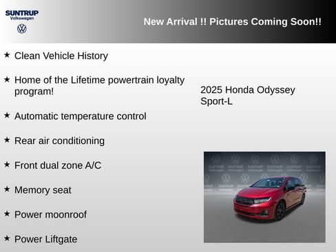 Used 2025 Honda Odyssey Sport-L image 5