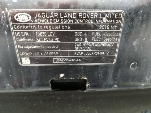 Used 2018 Land Rover Range Rover Velar S image 46