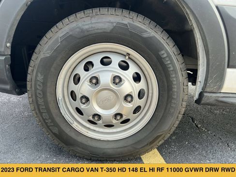 Used 2023 Ford Transit 350 148 High Roof Extended DRW RWD image 11