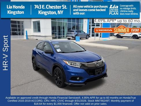 Certified 2021 Honda HR-V Sport image 1