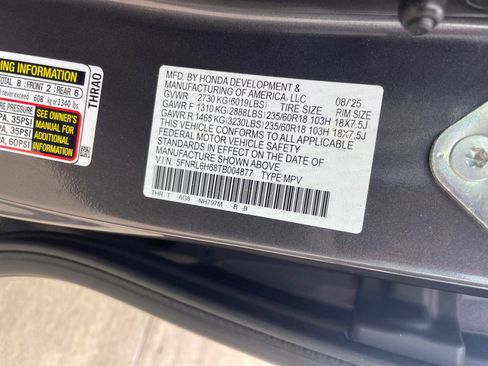 Certified 2026 Honda Odyssey EX-L image 35