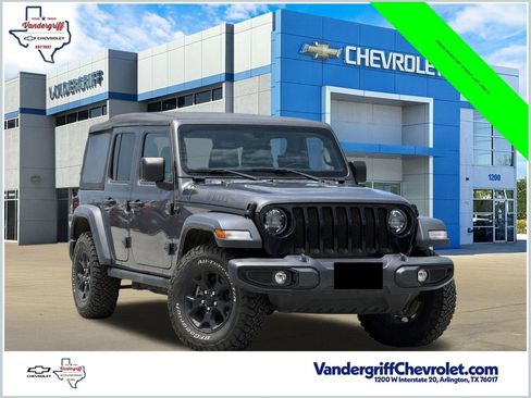 Used 2023 Jeep Wrangler Unlimited Sport AWD/4WD image 1