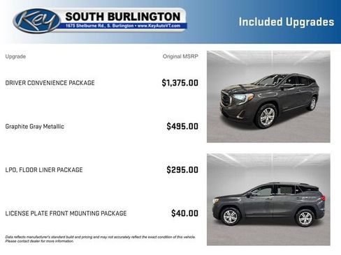 Used 2019 GMC Terrain SLE w/ Driver Convenience Package AWD/4WD image 3