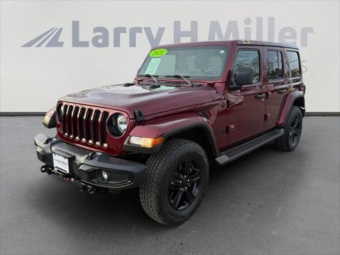 Certified 2021 Jeep Wrangler Unlimited Sahara image 1