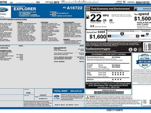 Used 2022 Ford Explorer XLT w/ Class IV Trailer Tow Package AWD/4WD image 2