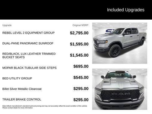 Used 2025 RAM 1500 Rebel w/ Rebel Level 2 Equipment Group AWD/4WD image 2