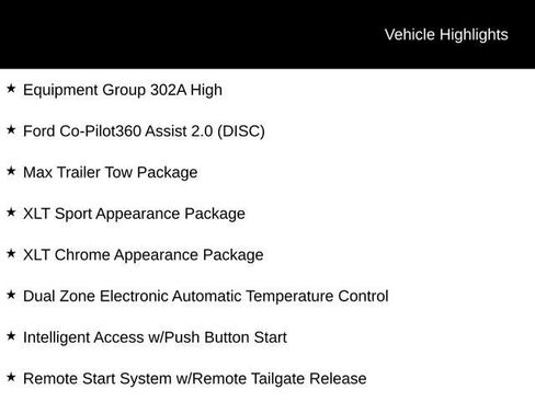 Used 2022 Ford F150 XLT w/ Equipment Group 302A High image 41