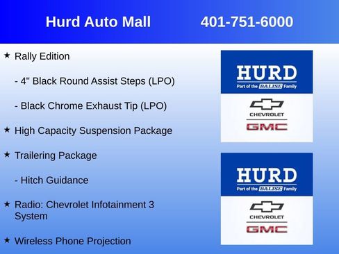 Used 2022 Chevrolet Silverado 1500 Custom w/ Rally Edition AWD/4WD image 7