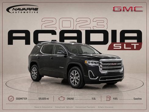 Used 2023 GMC Acadia SLT w/ Preferred Package FWD image 1
