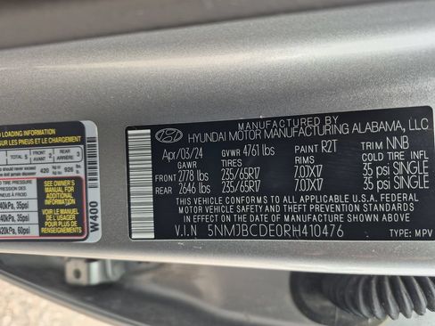 Used 2024 Hyundai Tucson SEL AWD/4WD image 24