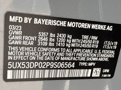 Used 2023 BMW X3 xDrive30i w/ M Sport Package AWD/4WD image 33