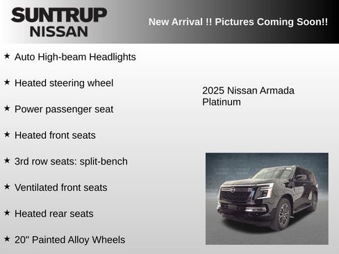 Used 2025 Nissan Armada Platinum w/ Convenience Package AWD/4WD image 12