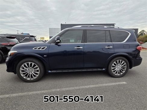 Used 2015 INFINITI QX80 4WD w/ Driver's Assistance Package image 2