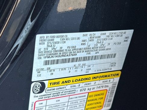 Used 2024 Ford Expedition Max Limited RWD image 54