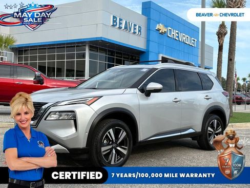 Used 2023 Nissan Rogue Platinum w/ Platinum Premium Package AWD/4WD image 1