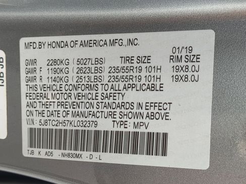 Used 2019 Acura RDX AWD w/ Technology Package image 37