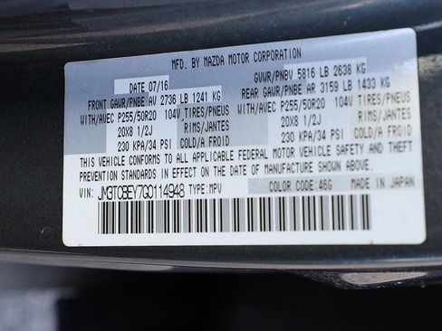 Used 2016 MAZDA CX-9 Signature image 40