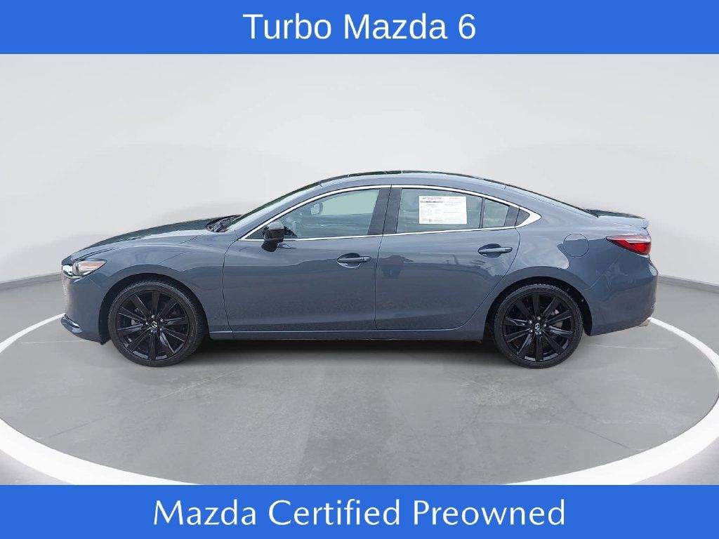 Certified 2021 MAZDA MAZDA6 Carbon Edition FWD image 8