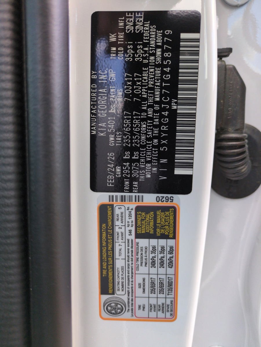 New 2026 Kia Sorento LX FWD image 46