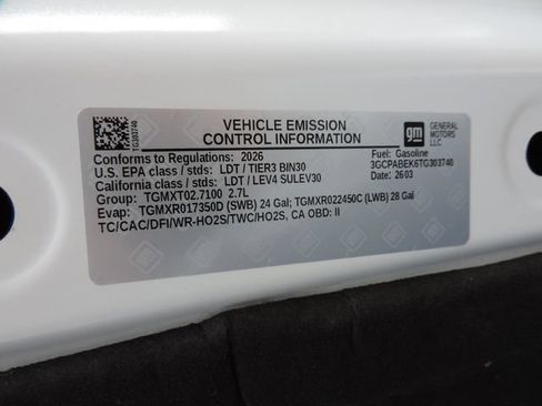 Used 2026 Chevrolet Silverado 1500 Custom RWD image 18