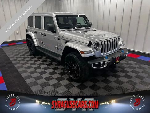Used 2023 Jeep Wrangler Unlimited Sahara w/ Cold Weather Group AWD/4WD image 1