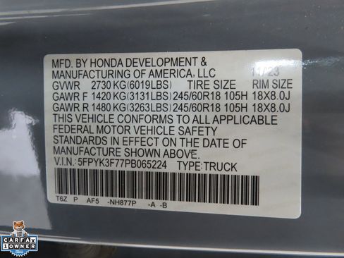 Used 2023 Honda Ridgeline RTL-E image 27