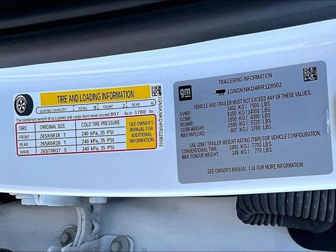 Used 2024 Chevrolet Tahoe LT image 19