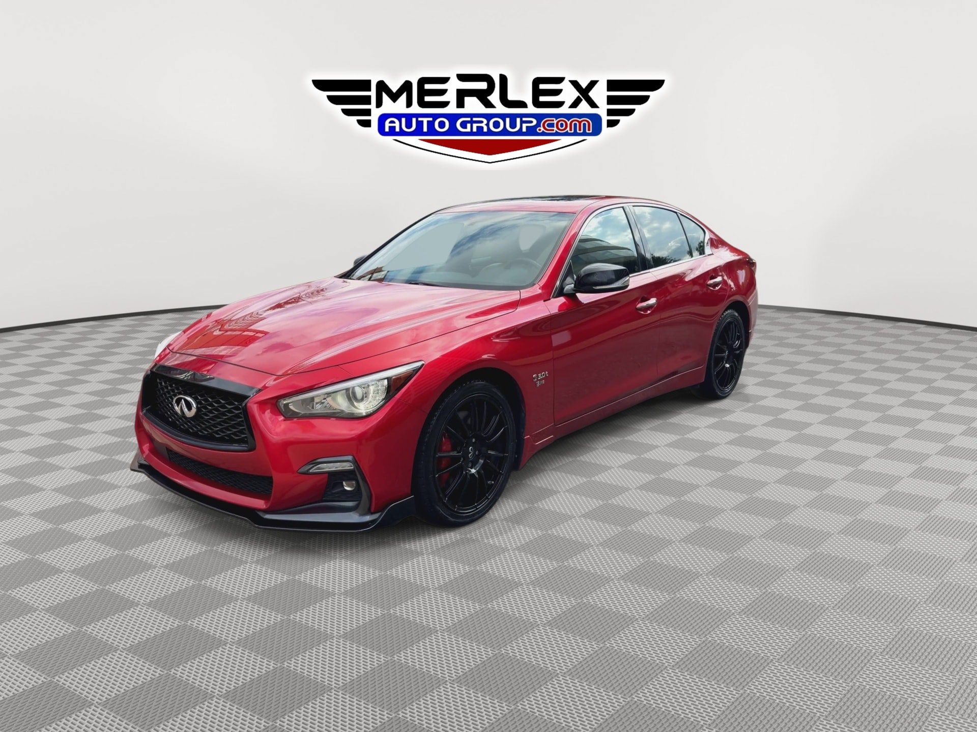 Used 2019 INFINITI Q50 Red Sport 400 AWD/4WD image 4