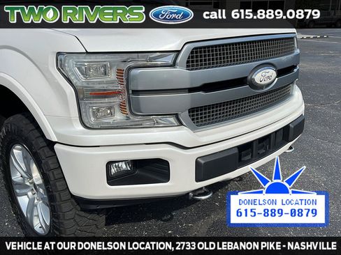 Used 2018 Ford F150 Platinum w/ Equipment Group 701A Luxury AWD/4WD image 19