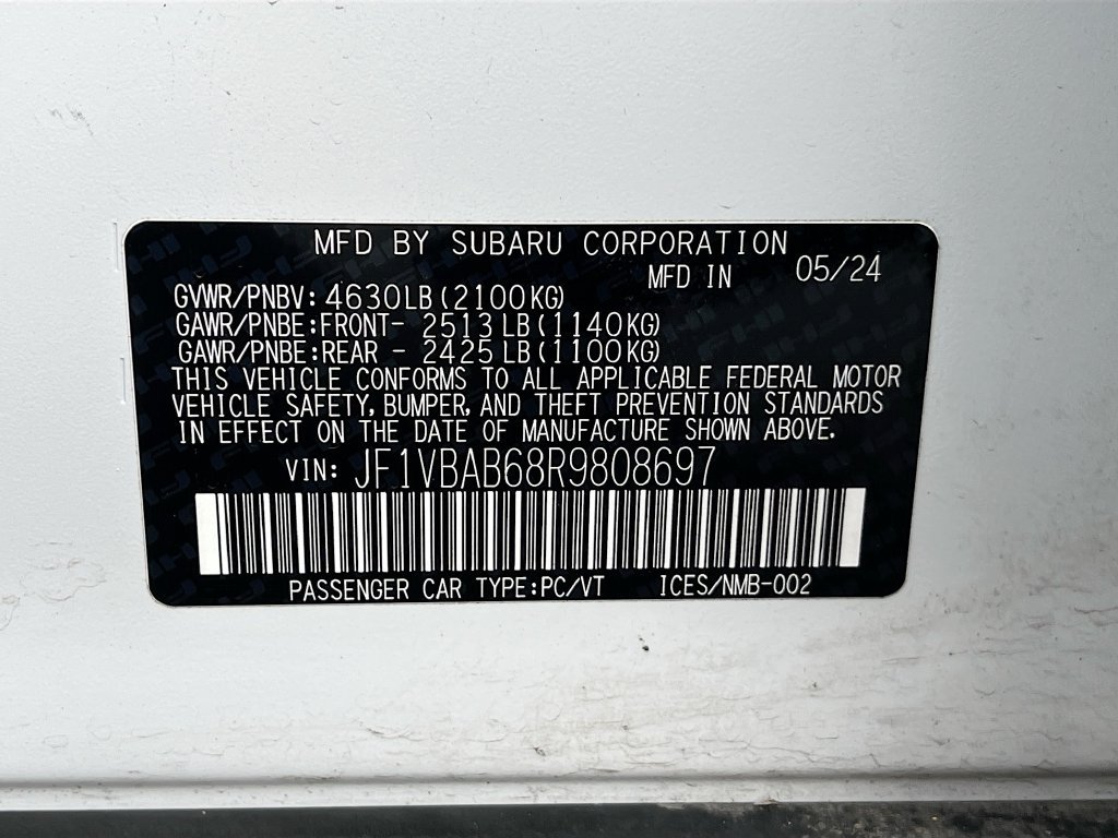 Used 2024 Subaru WRX AWD/4WD image 30